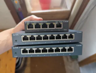 TP-Link 5/8 Puertos Gigabit Switch Ethernet