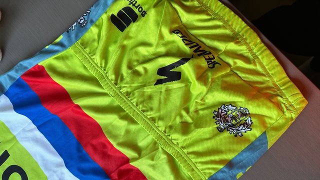 Maillot Ciclismo Tinkoff Amarillo