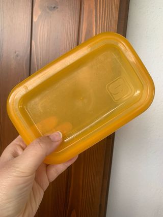 Contenitore porta alimenti giallo