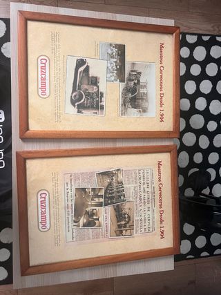 Cuadro Cruzcampo Maestros Cerveceros