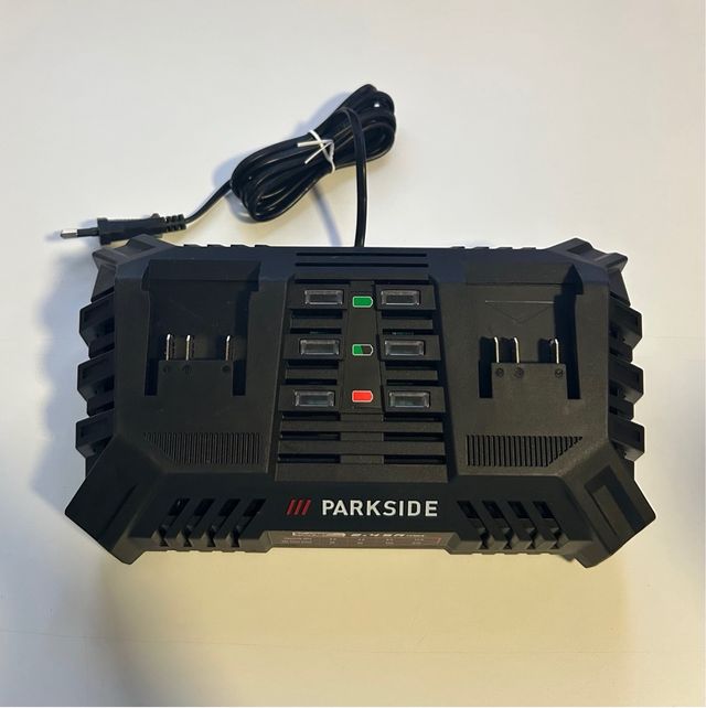 Caricatore doppio Parkside 20V 2x4.5Ah