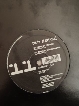 Vinilo Dirty Slipmatz! Pump It Up! Jumpstyle