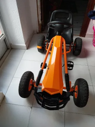 Card a pedales naranja solo 2 usos.