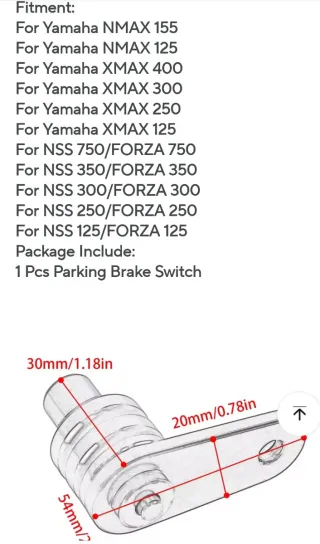 NUEVO Cerradura Freno Moto Aluminio Rojo antirrobo