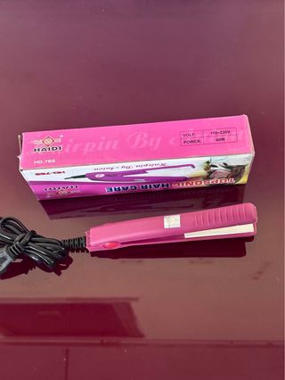 Piastra capelli portatile piccola da viaggio