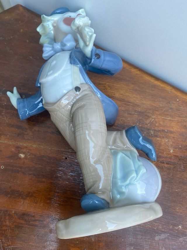 Figura Lladró Payaso Porcelana