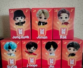 Colección completa Tiny Tan BTS McDonald’s
