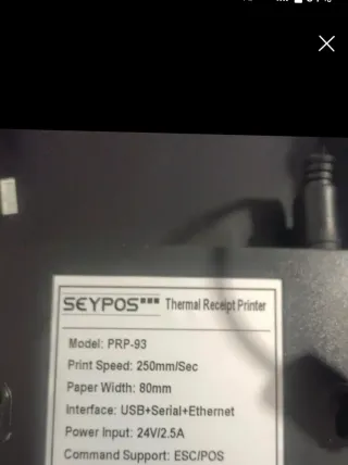 Impresora Térmica Seypos