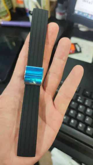 Correa Tissot Caucho 22mm