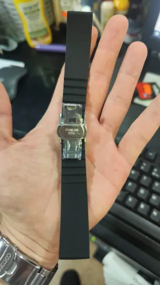 Correa Tissot Caucho 22mm