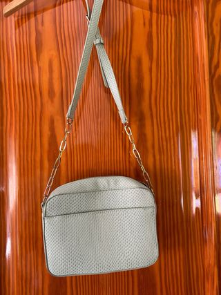 Bolso bandolera azul agua marina