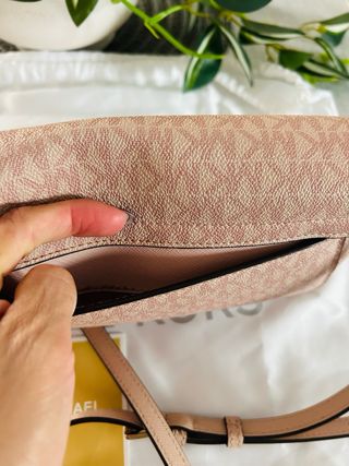 Bolso Michael Kors Original Beige/Rosa