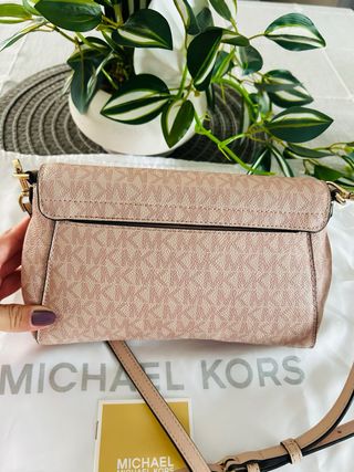 Bolso Michael Kors Original Beige/Rosa