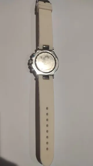 Reloj Nowley Mujer Blanco y Plateado