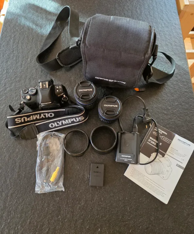 Olympus E-420 Reflex Fotocamera