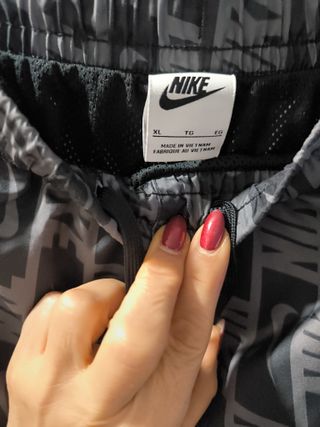 Bañador Nike Gris Estampado