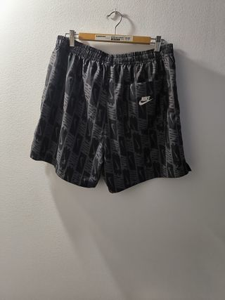 Bañador Nike Gris Estampado