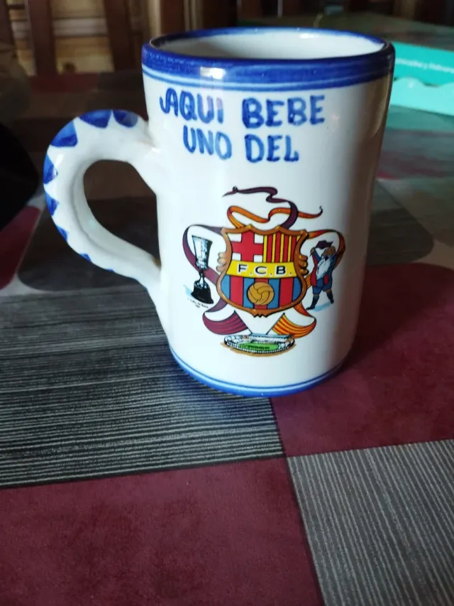 Jarra antigua FC Barcelona