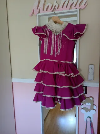 Traje Flamenca Niña 6 Años