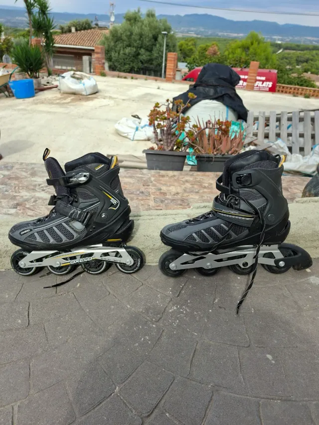 Patines en línea negros