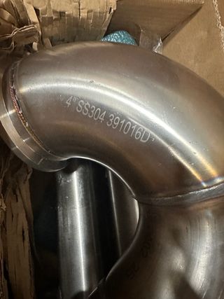 Tubo de escape y catalizador Audi