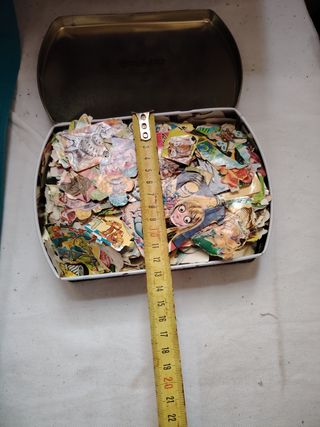 Colección cromos troquelados antiguos