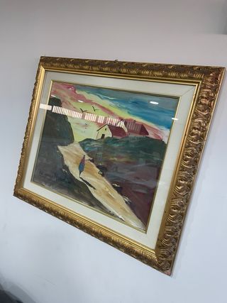 Quadro originale Romano Mussolini