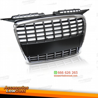 PARRILLA AUDI A3 05-08, look S3, SIN EMBLEMA, BAR