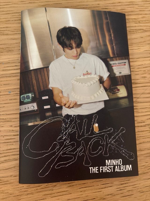 Minho - Álbum Call Back (1er Álbum)