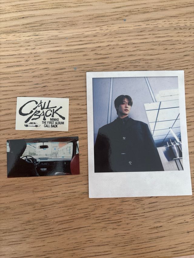 Minho - Álbum Call Back (1er Álbum)