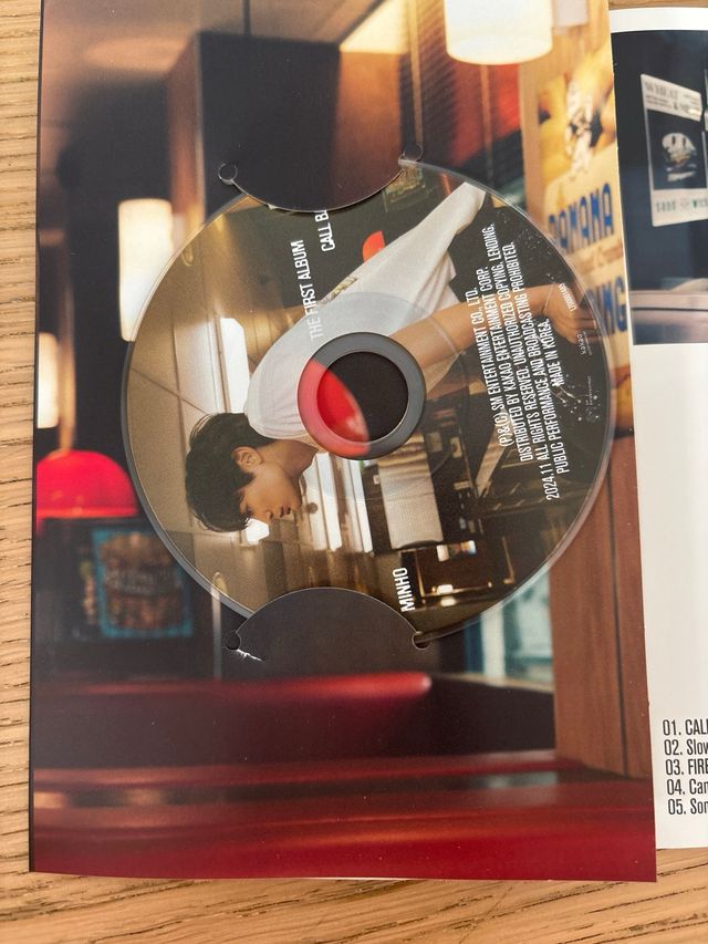 Minho - Álbum Call Back (1er Álbum)