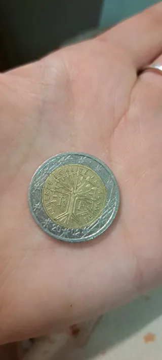 Moneda Francia 2 Euros 2002