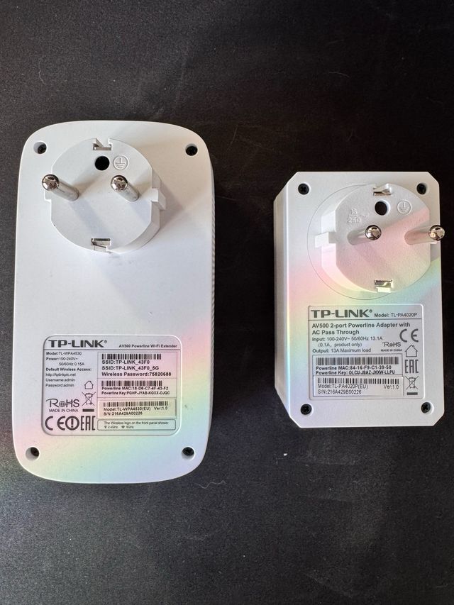 Kit PLC TP-Link AC750 TL-WPA4530 Extensor Wi-Fi