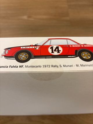 Italeri Lancia Fulvia HF Rally 1:24 Ner!!