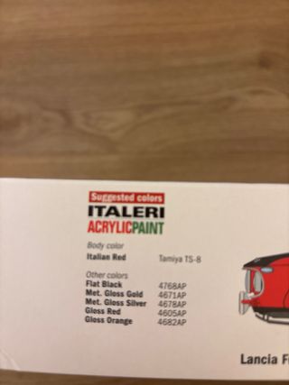 Italeri Lancia Fulvia HF Rally 1:24 Ner!!