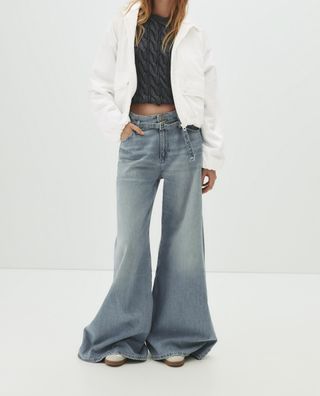 Chaqueta ligera mujer con capucha Pull&Bear T.S