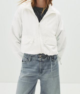 Chaqueta ligera mujer con capucha Pull&Bear T.S