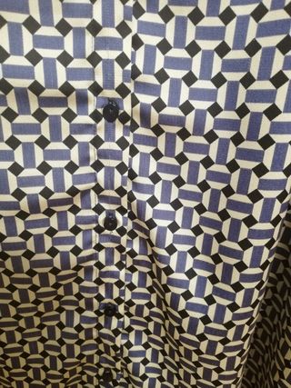 Vestido camisero Tiffosi estampado