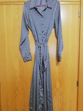 Vestido camisero Tiffosi estampado
