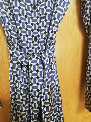 Vestido camisero Tiffosi estampado