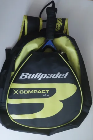 Pala Bullpadel + Mochila Negra/Amarilla