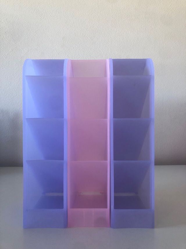 Pack de 3 organizadores de escritorio modernos.