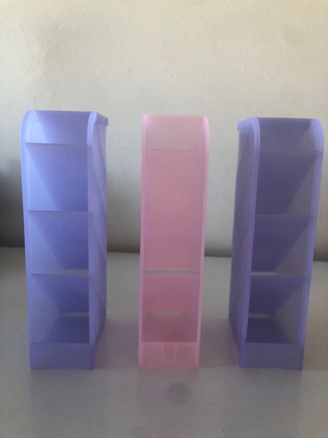 Pack de 3 organizadores de escritorio modernos.