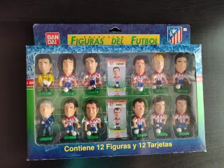 Colección Figuras Fútbol Bandai Atlético de Madrid