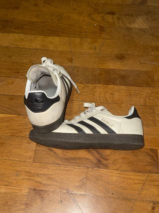 Adidas Gazelle Zapatillas Blancas y Negras
