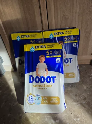 3x44 Dodot Sensitive Talla 5+