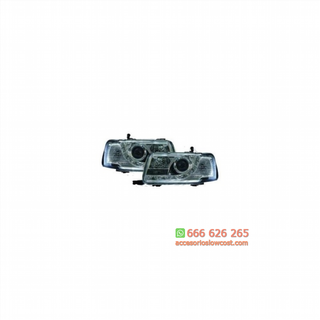 FAROS LUZ DIURNA LED AUDI 80, 91-94 CRISTAL CLARO