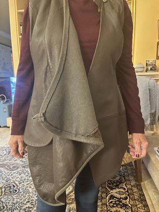 Chaleco de piel unisex