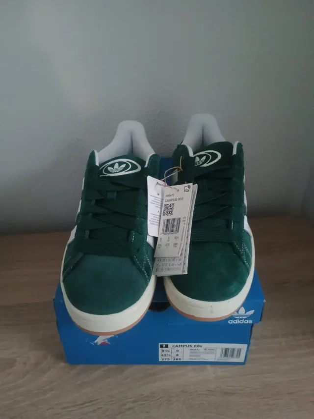 Adidas Campus 00s Verde/Blanco Talla 43 1/3