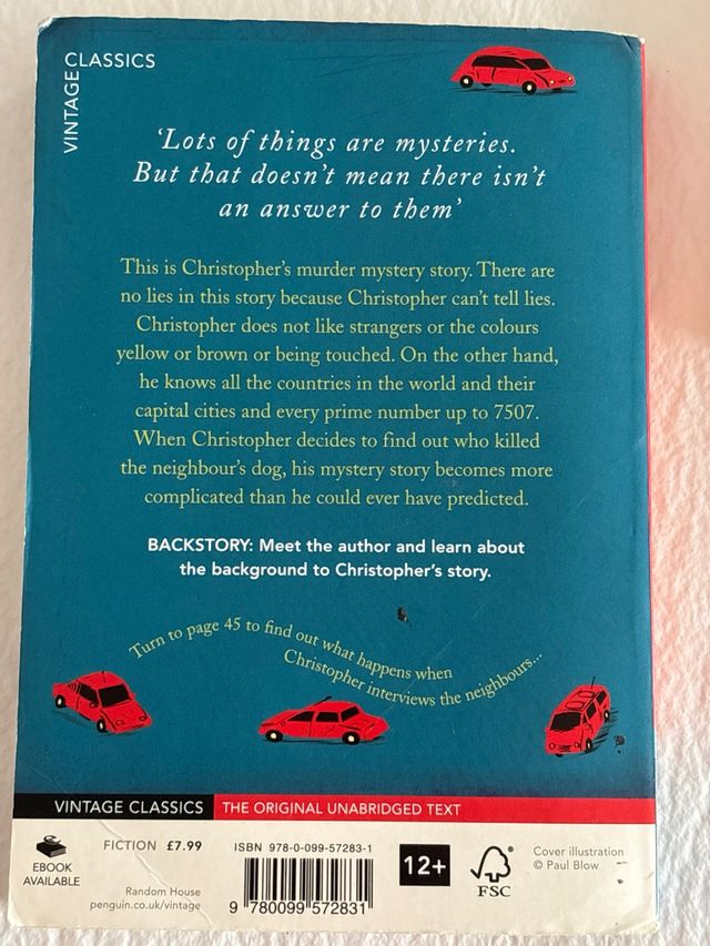 THE CURIOUS INCIDENT OF THE DOG IN THE NIGHT TIME